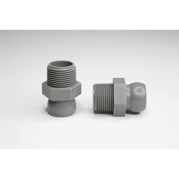Cedarberg Snap-Loc Systems 1/2 System Female Hose to Male Pipe Thread Connector 1/2 BSTP Pac of 2 8550-181 - main